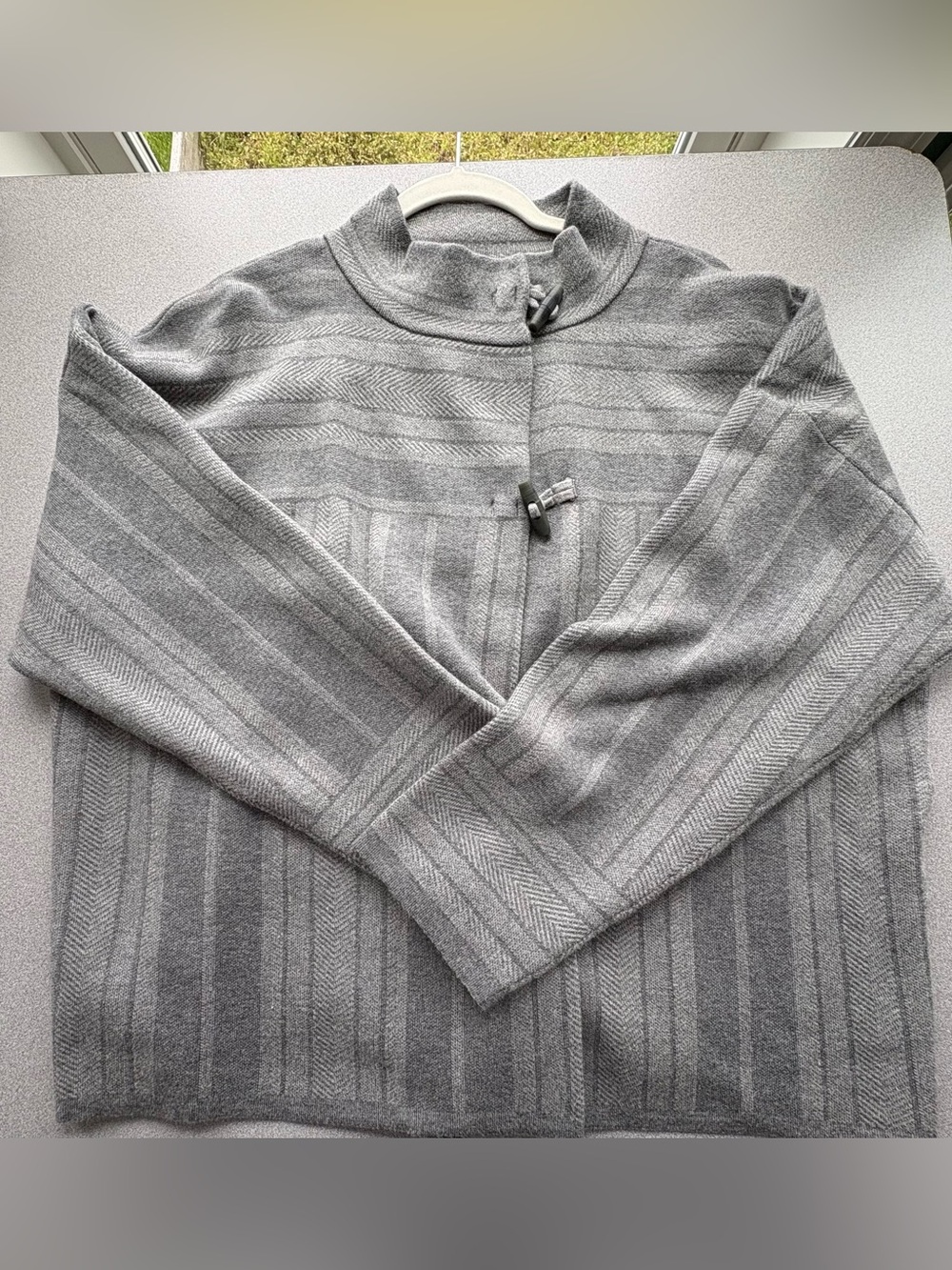 Jones of New York Grey Knit Sweater